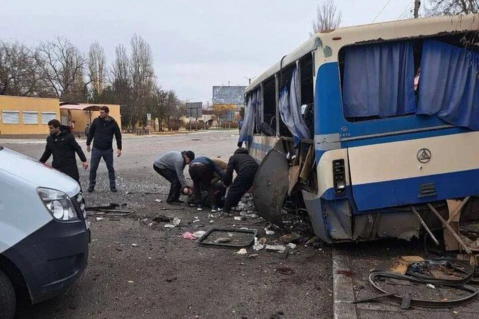 В Новой Каховки число пострадавших при обстреле ВСУ возросло до 16. ФОТО: тг-канал Владимира Сальдо