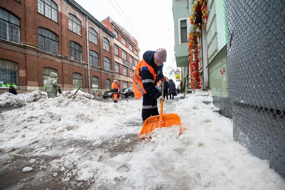 В Петербурге в начале 2025 года наймут дополнительную тысячу дворников.