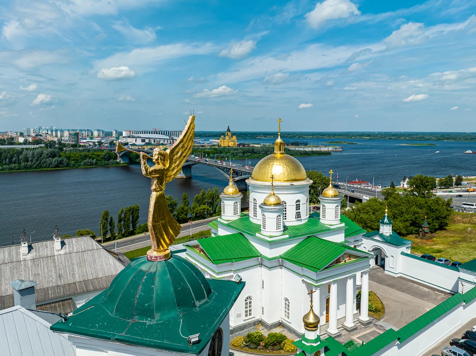 Благовещенский монастырь в Нижнем Новгороде. Фото: пресс-служба правительства Нижегородской области.