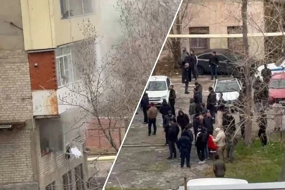 В Махачкале во время взрыва газа в жилом доме пострадали два человека. Фото: «КП-Северный Кавказ»