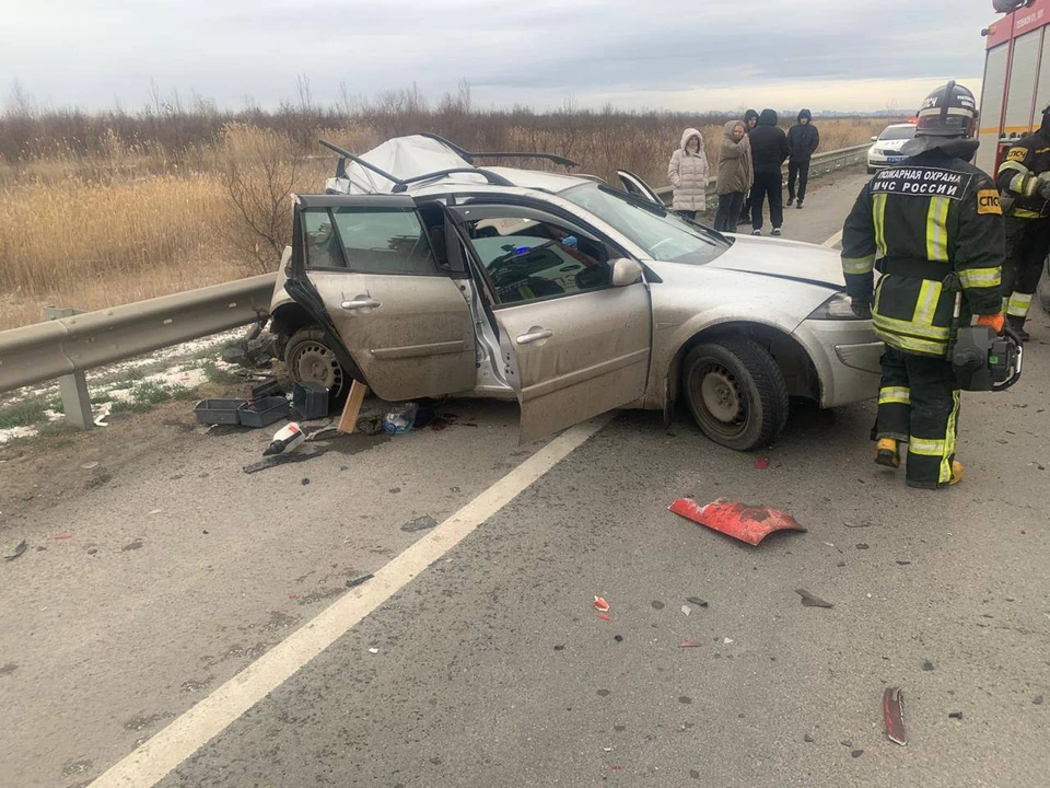 В результате столкновения погиб один человек. Фото: донская Госавтоинспекция