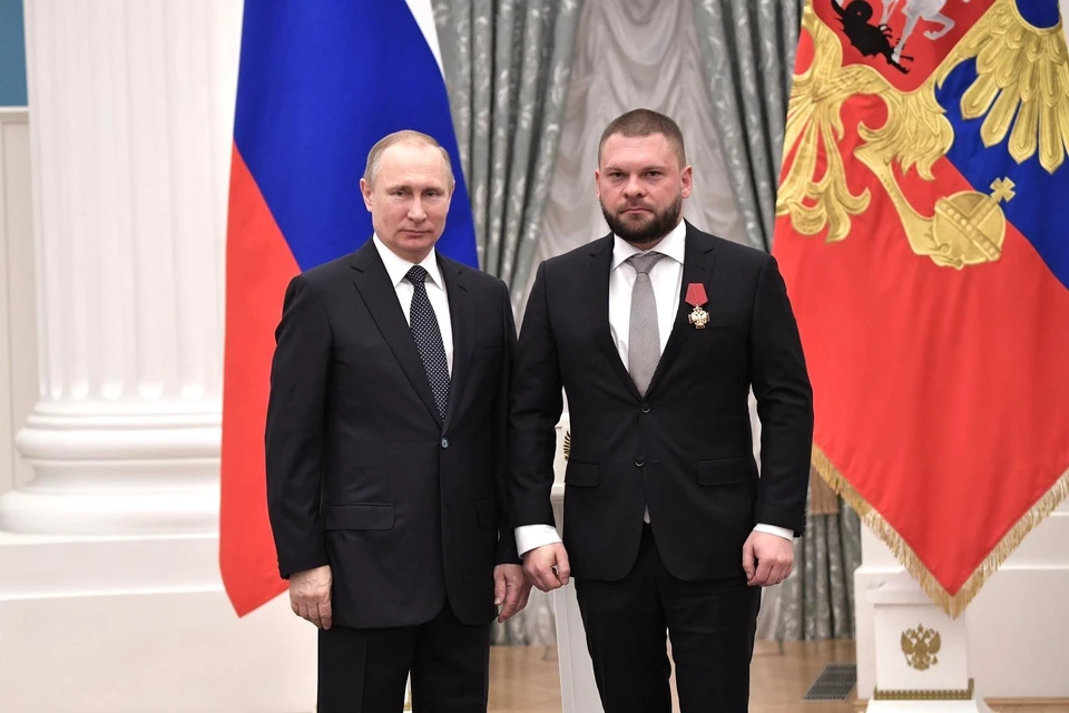 Военкор Поддубный выступил перед ветеранами СВО