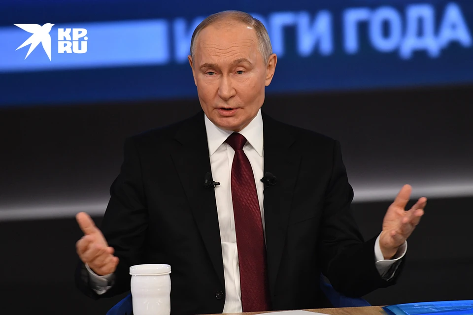 19 декабря прошла прямая линия с Владимиром Путиным.