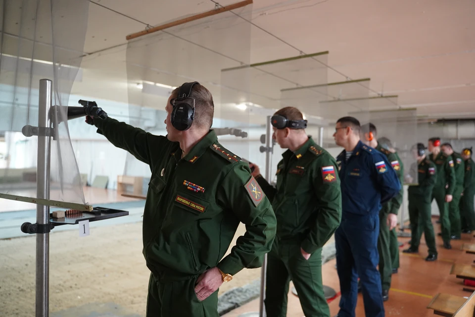В Ульяновском региональном отделении «Динамо» открылся после ремонта стрелковый тир для сотрудников полиции