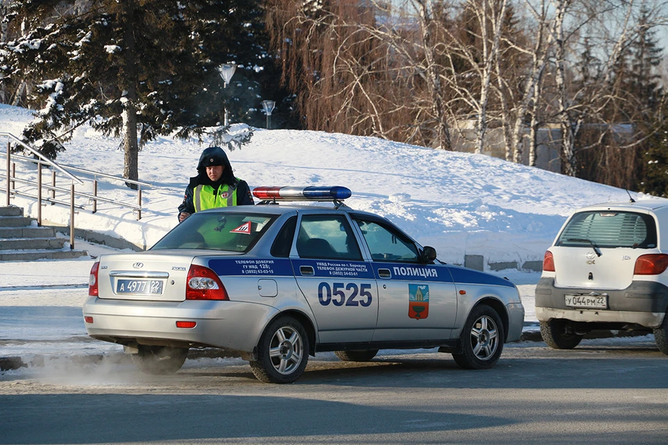ДТП произошло на зимней трассе