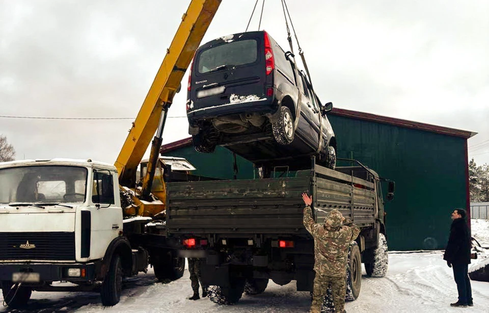 Автомобили отправили воинскому подразделению.