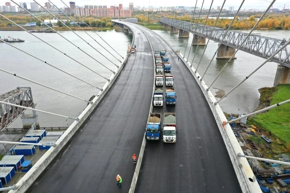 В Новосибирске приостановили строительство четвертого моста. Фото: ГК "ВИС"