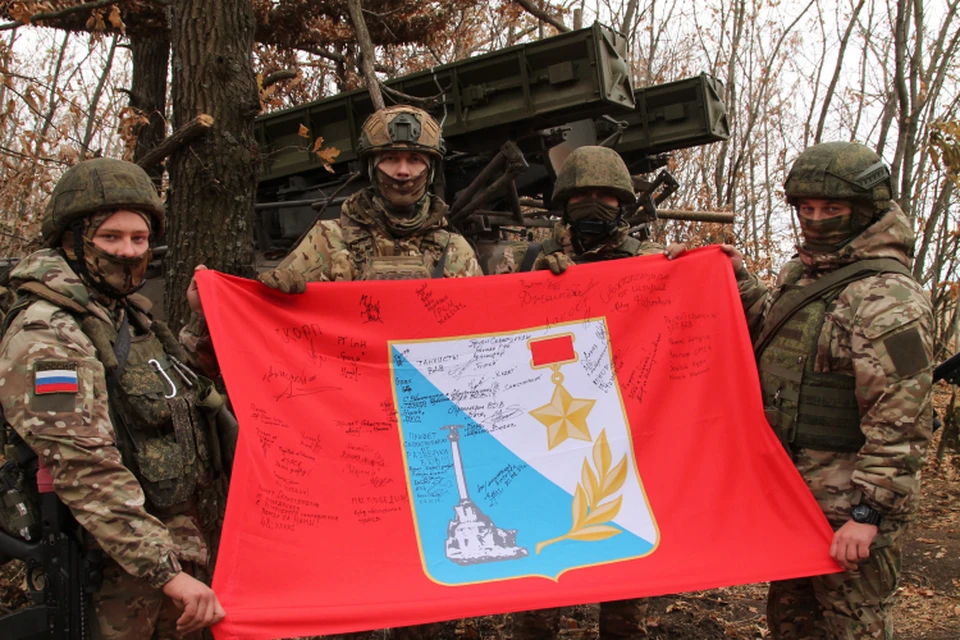 Бойцы идут к победе вместе со всей российской армией. Фото: из личного архива