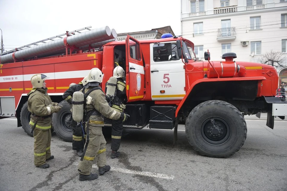 В Тульской области за прошедшую неделю произошло 18 пожаров