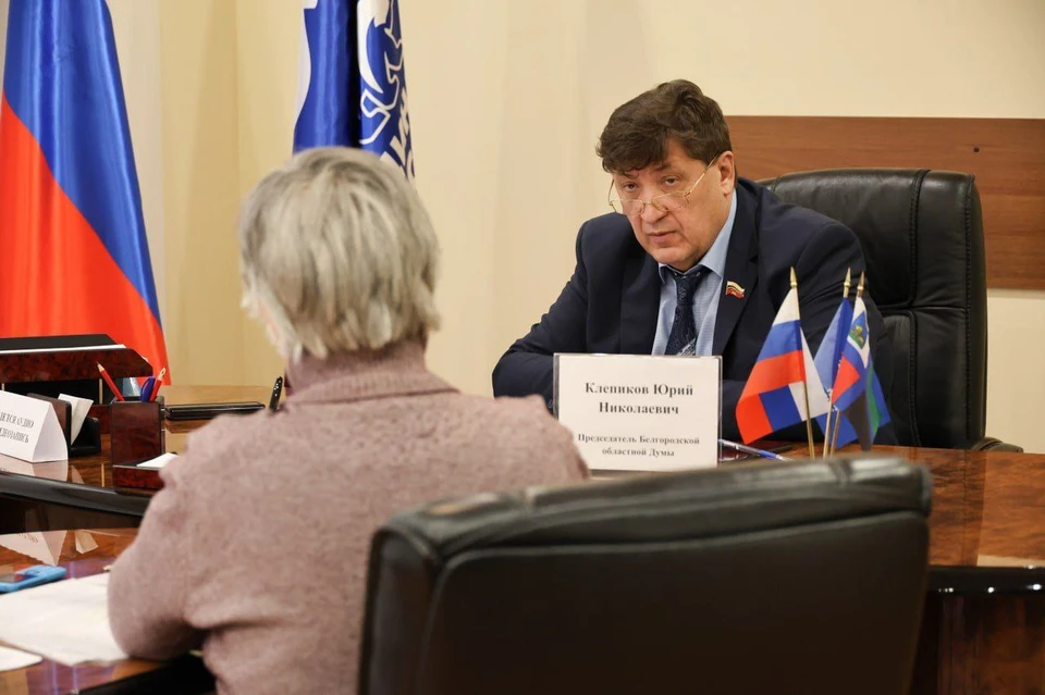 Фото – архив пресс-службы Белгородской облдумы.