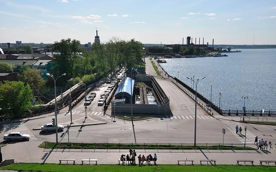 Проезд Дерябина в Ижевске.