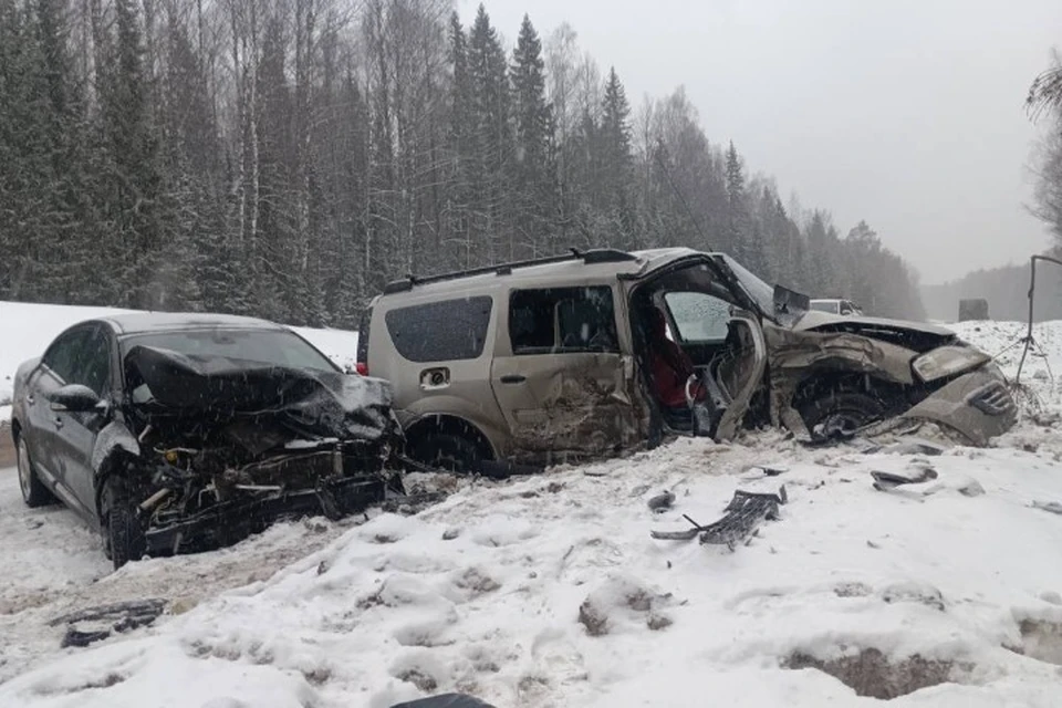 Водитель «Лады» сейчас находится в больнице. Фото: Госавтоинспекция Удмуртии