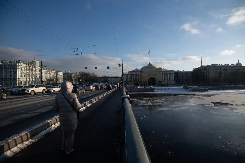 Рекордно высокое атмосферное давление ожидается в Петербурге в ночь на субботу.