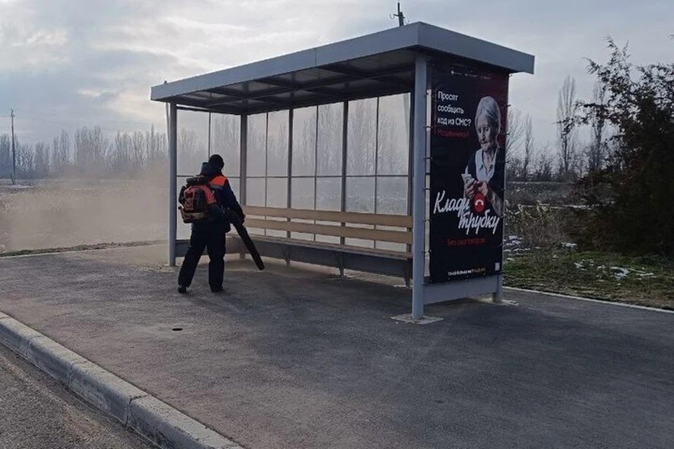 Провели очистку автобусных маршрутов в Скадовском округе. Фото: министерство транспорта и развития транспортной инфраструктуры Херсонской области