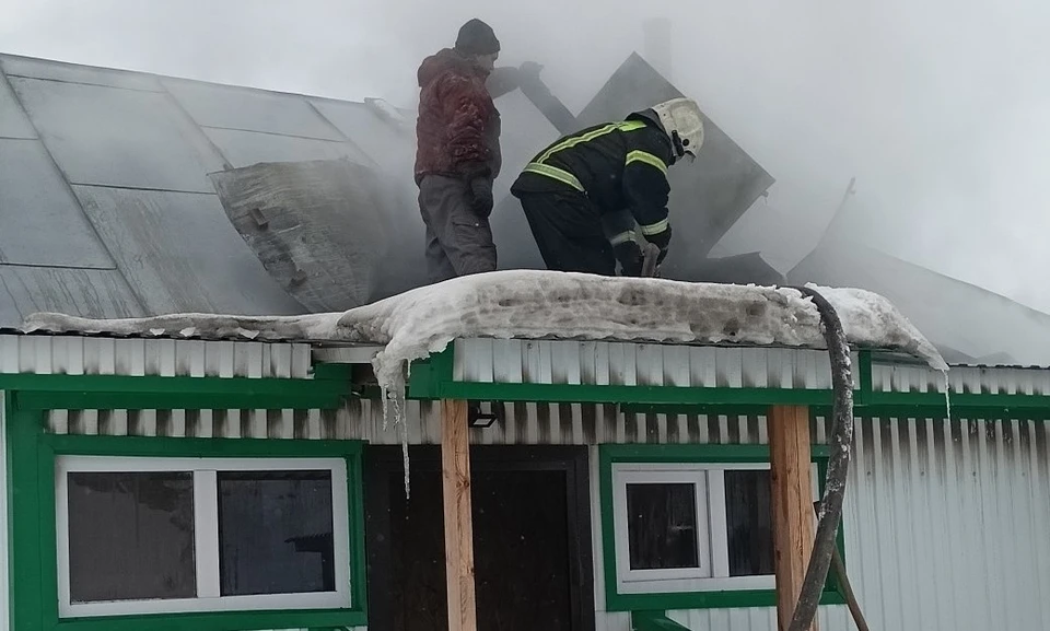Площадь составила 24 квадратных метра. Фото: Департамент ПБ и ГЗ по Оренбургской области