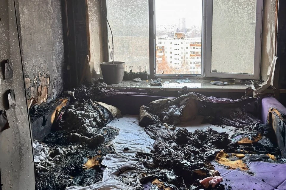 В Перми в многоэтажке на Серебрянском проезде произошел пожар