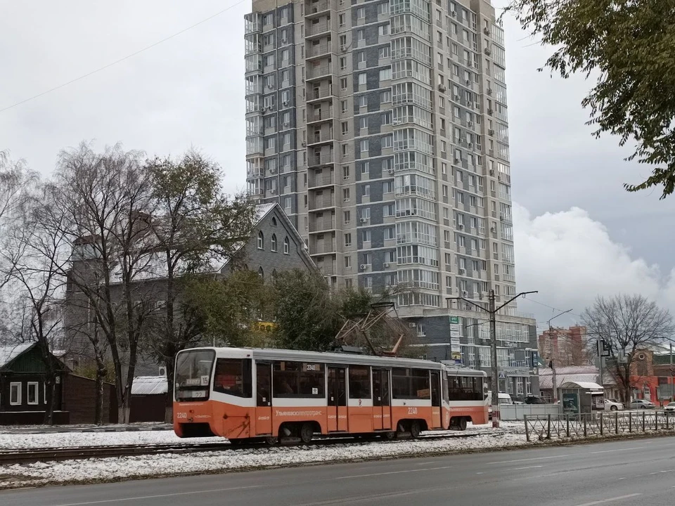 В Ульяновске из-за обрезки деревьев изменится схема движения трамваев №6 и 15 | ФОТО: «Ульяновскэлектротранс»