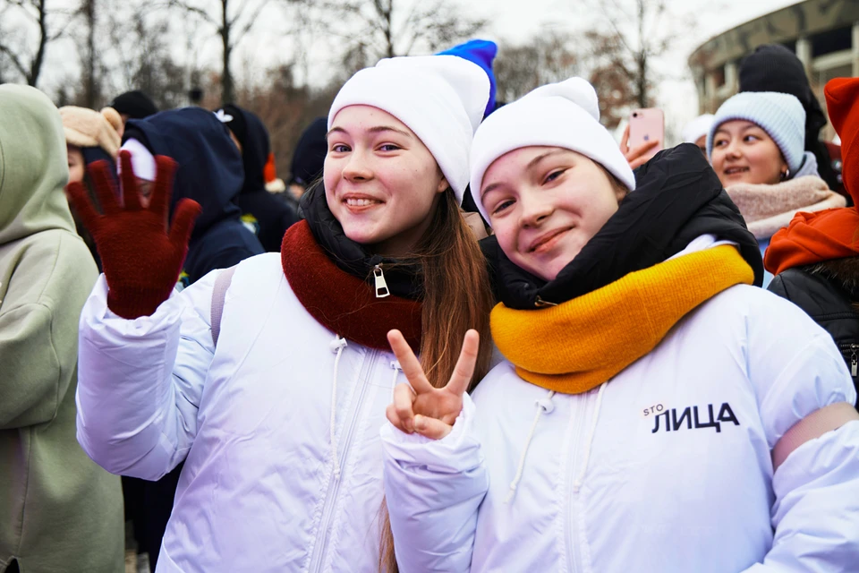 Зарядку организует молодежное сообщество «STOлица» в рамках проекта «Зима в Москве». Фото предоставлено организаторами мероприятия.