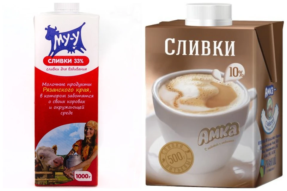 АМК «Рязанский» производит сливки под несколькими марками. Качество продукта контролируется на всех этапах.