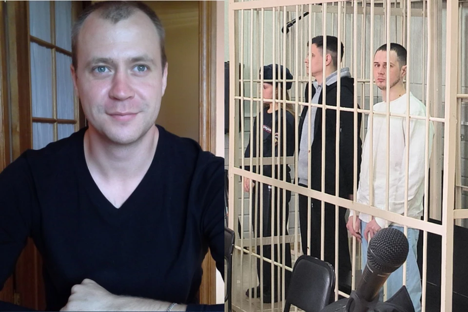 Обвиняемый (справа в черном) в убийстве гитариста (слева) вышел на свободу, его подельник (в белом) получил срок. Фото: Предоставлено родственниками // Никита МАНЬКО