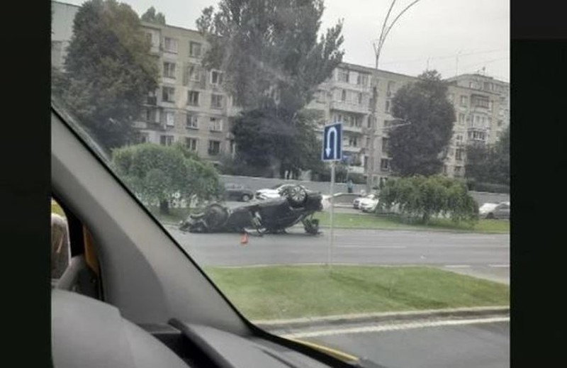 ДТП произошло 4 сентября, на столичном бульваре Дачия. Фото: соцсети