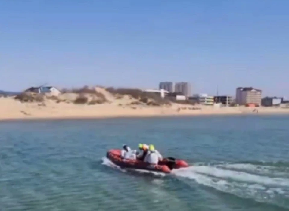 По пути к берегу водолаза пытались реанимировать Фото: кадр из видео