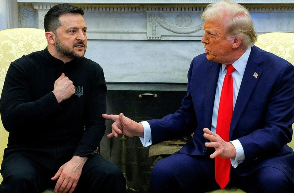 Трамп и Зеленский поругались перед камерами в Белом доме.