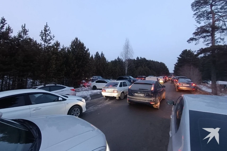 Движение на выезде из сказочной локации существенно замедлилось
