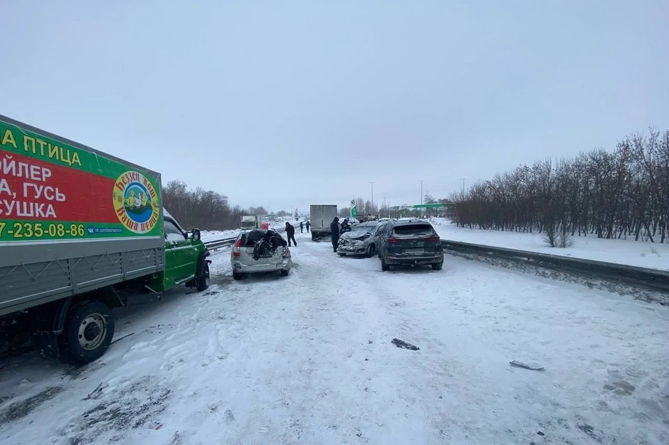 Это участок с 405 км (Холодные Ключи) по 411 км (Подгородняя Покровка)