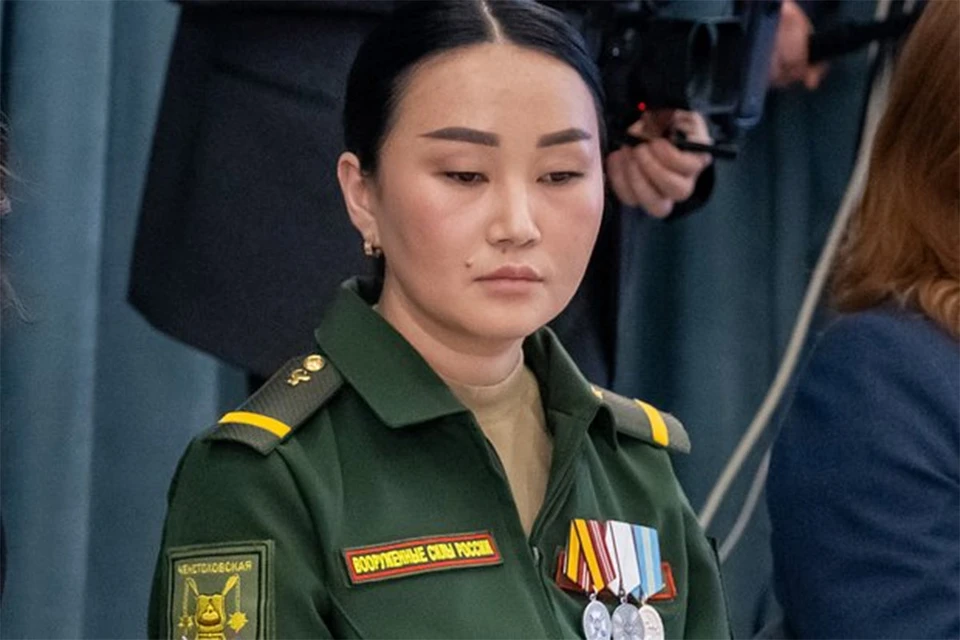 Выоенный медик Айдысмаа Монгуш. Фото: Владимир Новиков / пресс-служба мэра и правительства Москвы