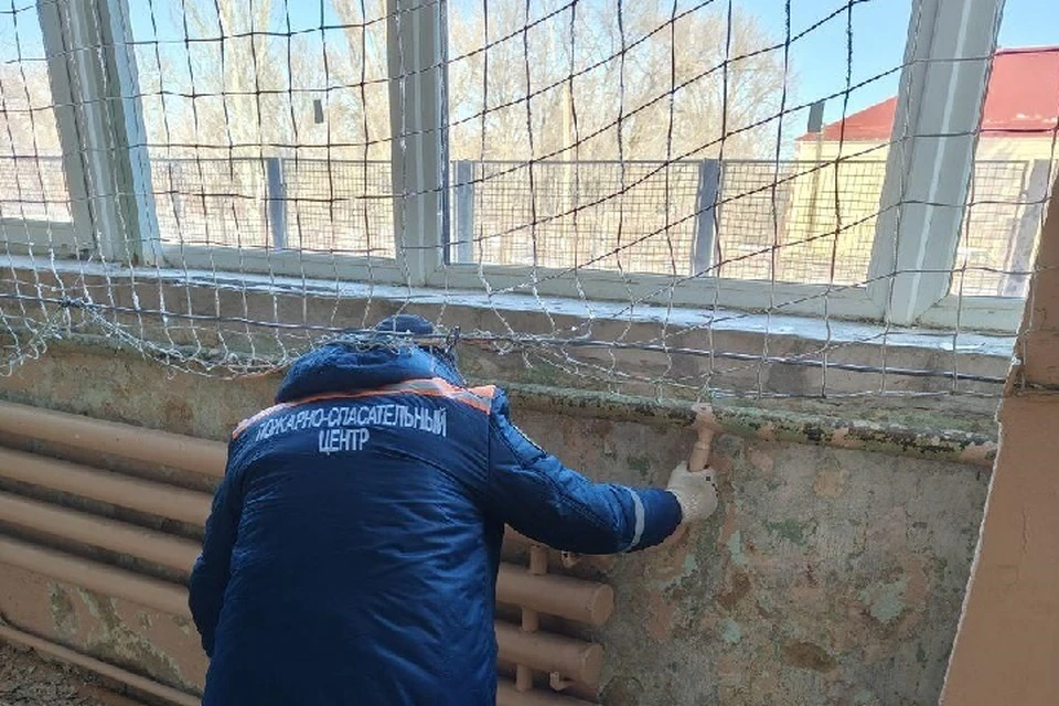 В Пологовской спортивной школе продолжается ремонт. ФОТО: администрация Пологовского МО