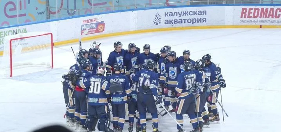Хоккеисты «Калуги» одержали победу над командой из Рыбинска