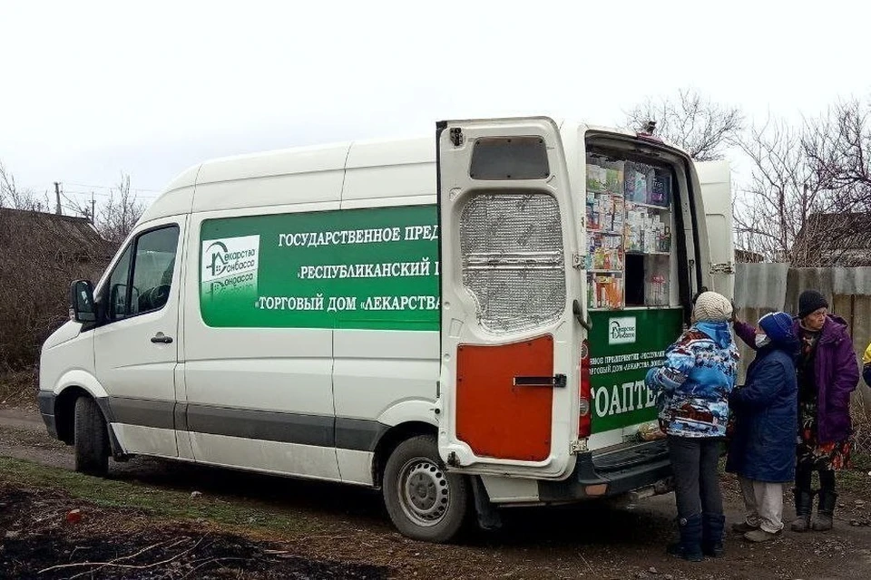 В ближайшие два дня автоаптека посетит Макеевский, Новоазовский и Старобешевский округа ДНР. Фото: ТГ/Пушилин