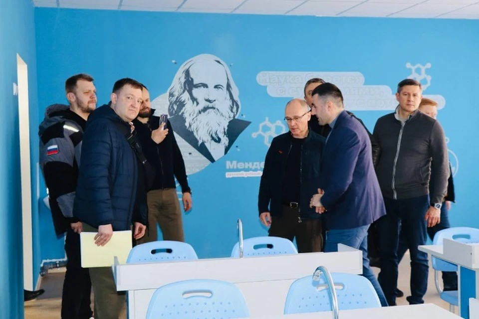 Значительно преобразилась специализированная школа №17. ФОТО: ТГ-канал Леонида Пасечника