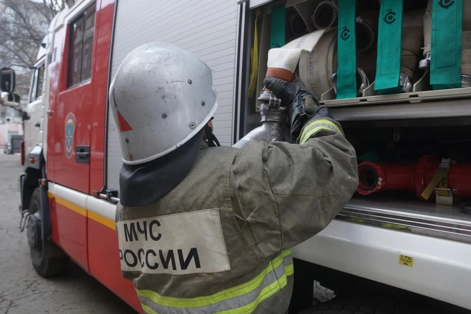 Центральный детский магазин загорелся в Москве