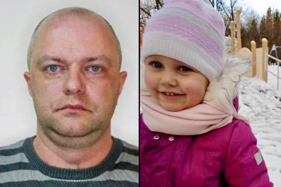 СК просит помощи в поисках 4-летней девочки, похищенной отцом в 2020 году в Петербурге. Фото: t.me/gsuskrf_spb