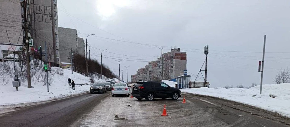 77-летняя пенсионерка получила травмы, с которыми была обслужена в медицинском учреждении. Фото: Госавтоинспекция по Мурманской области