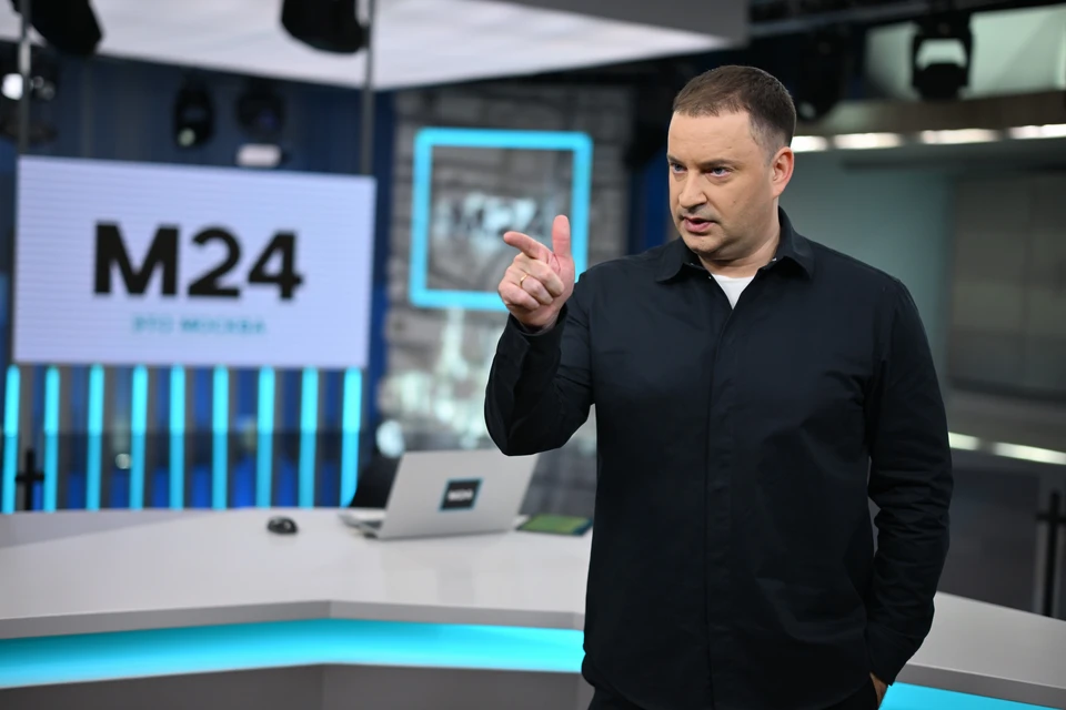На телеканале Москва24 старует дискуссионное ток-шоу «Вопрос спорный». Фото: Антон Великжанин / Москва 24