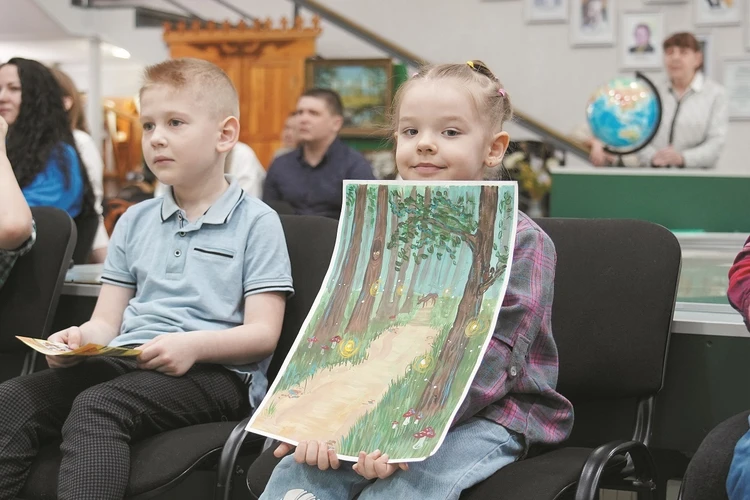 Детские рисунки спасают сибирский лес от пожаров!