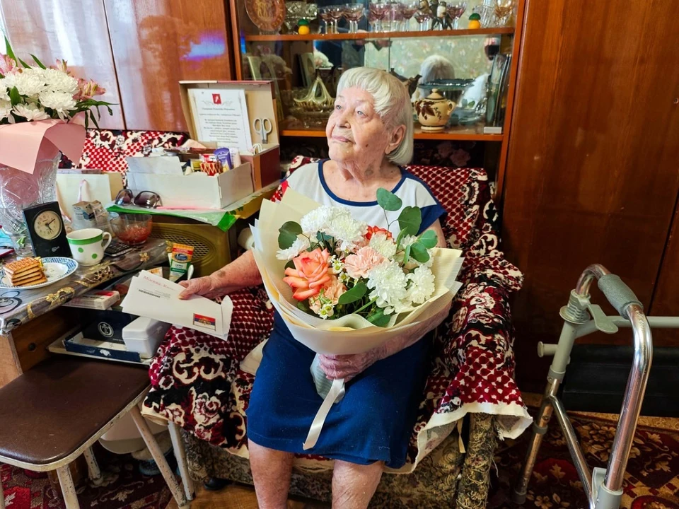 Жительница Ачинска отметила 100-летний юбилей. Фото: Игорь Титенков
