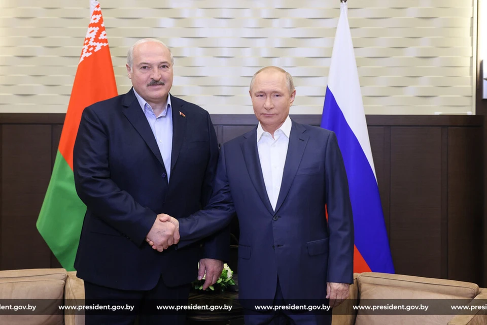 Путин поздравил Лукашенко с Днем единения народов России и Беларуси. Снимок носит иллюстративный характер. Фото: president.gov.by