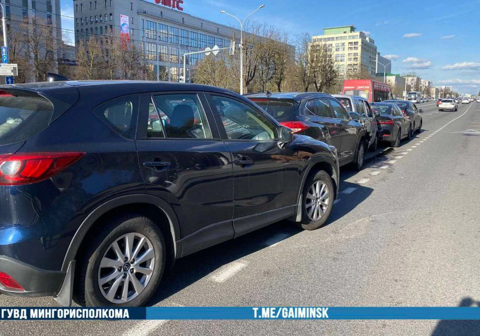 ДТП в Минске. Фото: УГАИ ГУВД Мингорисполкома.