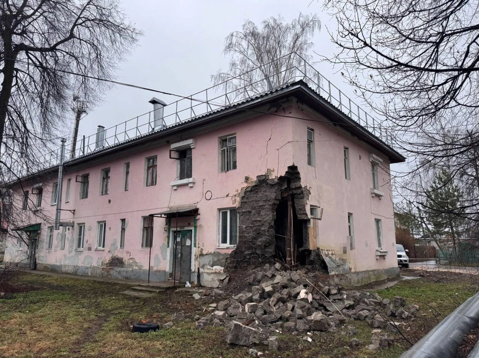 Часть жилого дома обрушилась в Рыбном под Рязанью, подключилась прокуратура. Фото: https://rybnoe.net/