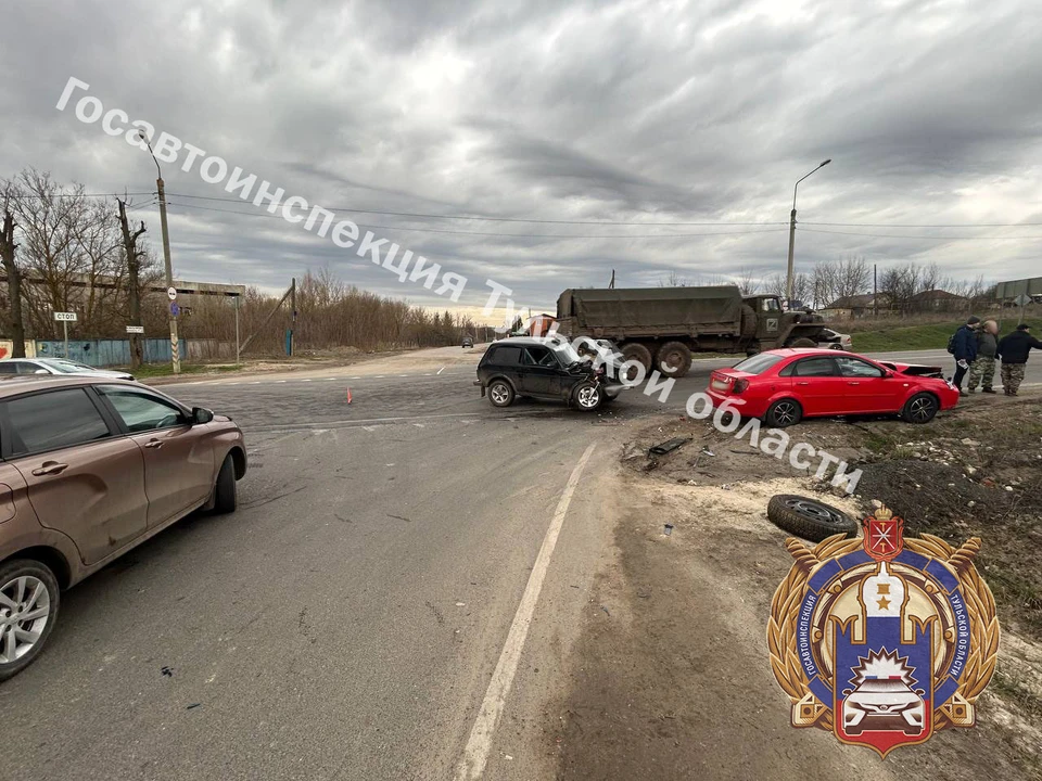 В ДТП на трассе в Чернcком районе пострадал 30-летний пассажир автомобиля Lada.
