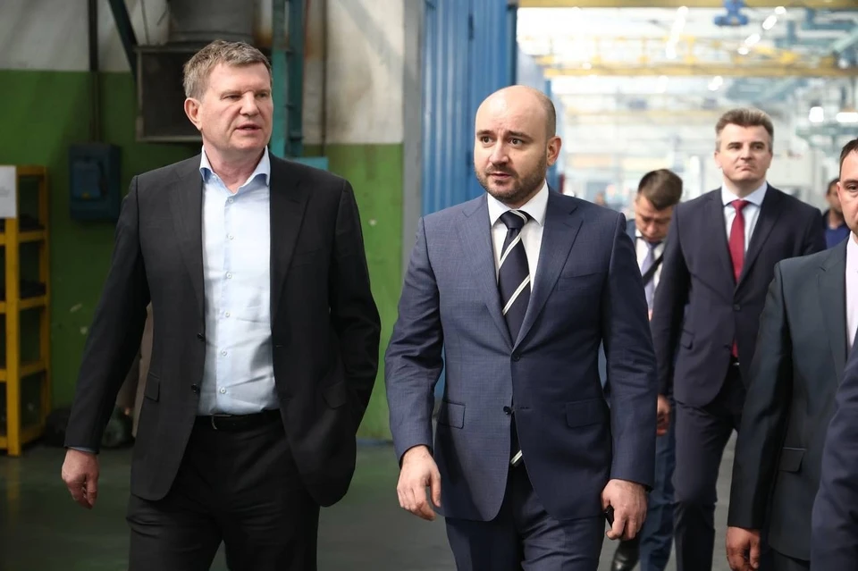 Глава региона посетил завод. Фото: Вячеслав Федорищев