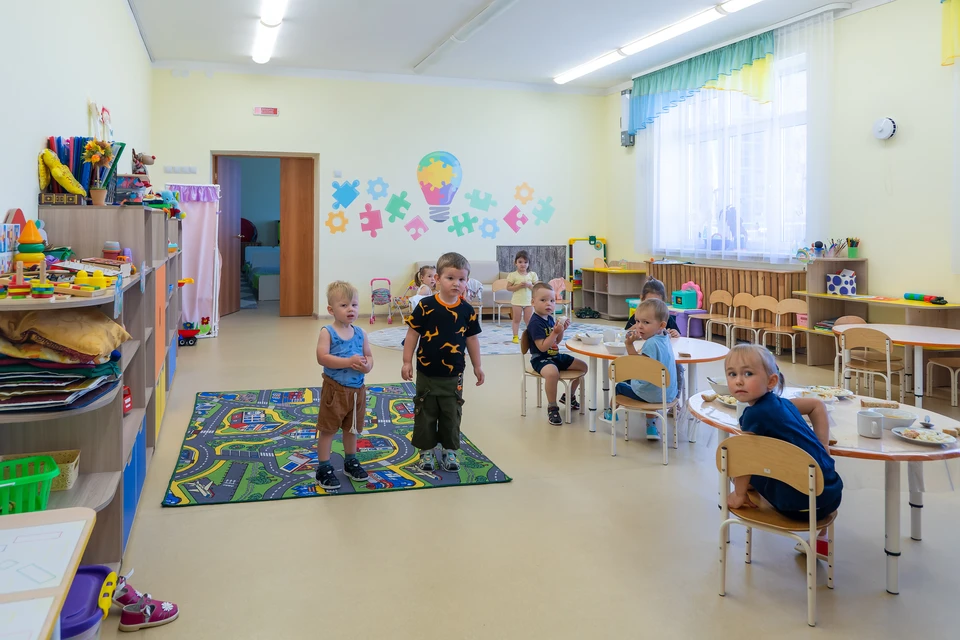 Глава Ульяновска заглянул с проверкой в детский сад «Снегурочка»