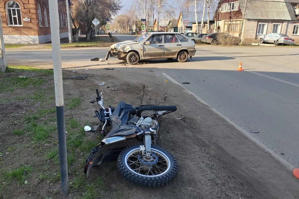 У школьника диагностировали перелом правого бедра. Фото: ГИБДД "Бузулукский"