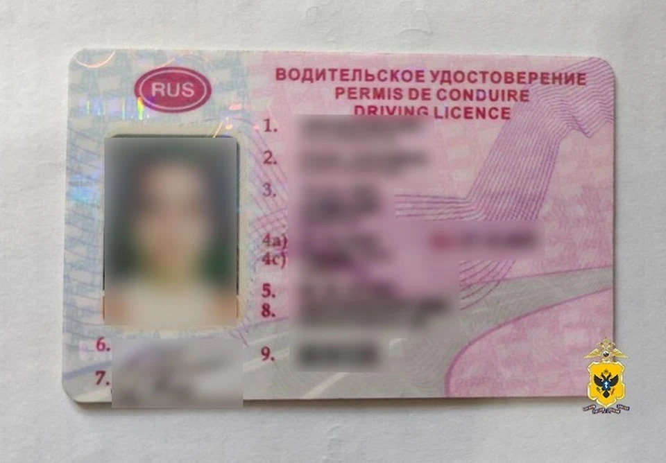 В Херсонской области женщину поймали на использовании поддельных водительских прав. ФОТО: ГУ МВД России по Херсонской области