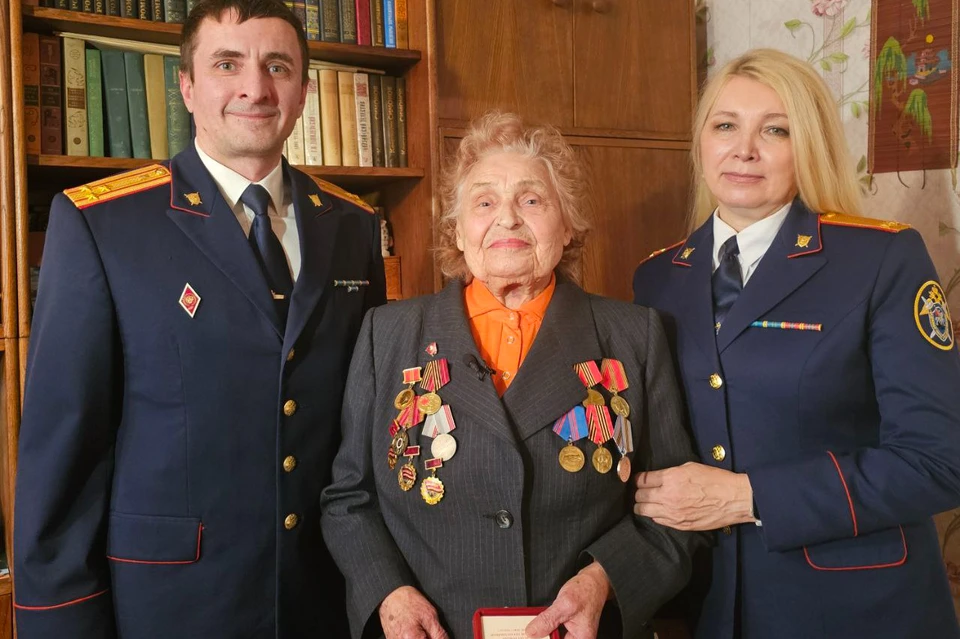 В свои 95 лет Лидия Лапушкина бодра и весела. Фото: СК