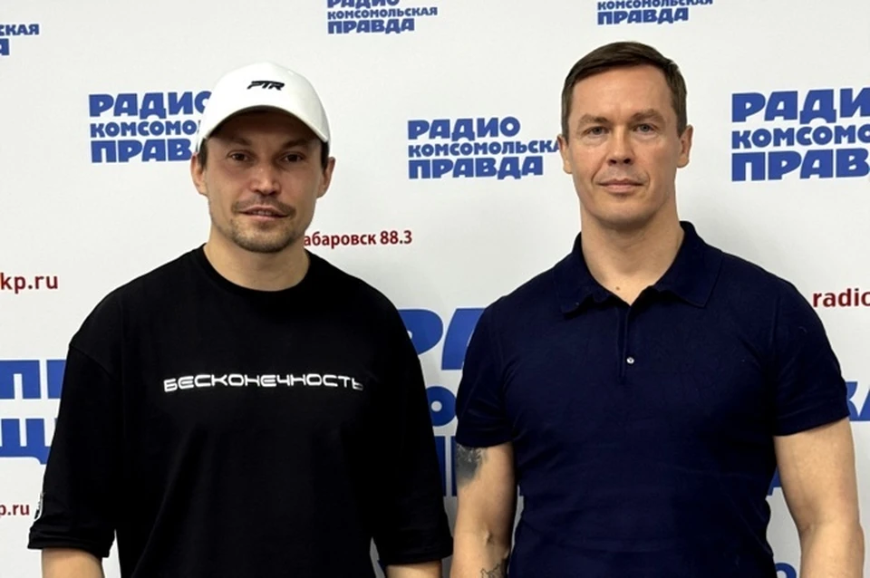 Алексей Чудаков - соучредитель alfa Development и Борис Соколов - руководитель хабаровского филиала компании